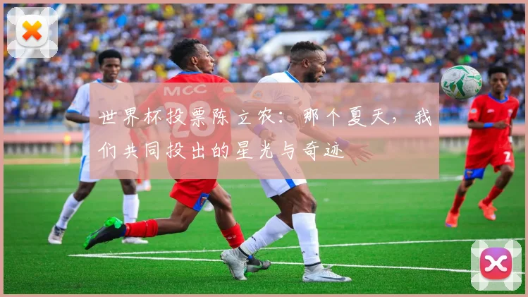 世界杯投票陈立农：那个夏天，我们共同投出的星光与奇迹