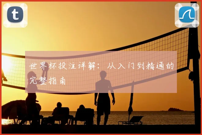 世界杯投注详解：从入门到精通的完整指南